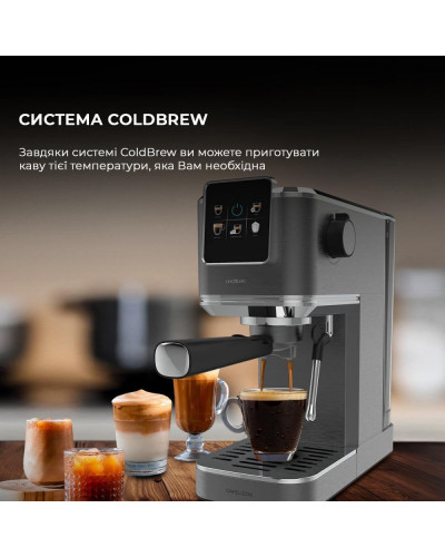 Ріжкова кавоварка еспресо CECOTEC Cafelizzia ColdBrew (CCTC-00270)