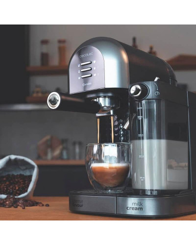 Ріжкова кавоварка еспресо CECOTEC Cumbia Instant-ccino 20 Chic Serie Nera (01590)
