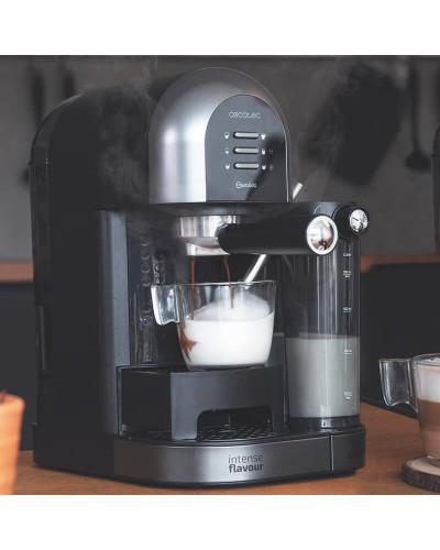 Ріжкова кавоварка еспресо CECOTEC Cumbia Instant-ccino 20 Chic Serie Nera (01590)