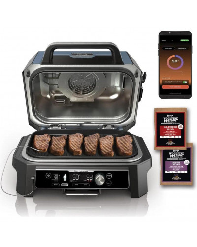 Электрогриль NINJA Woodfire Pro Connect XL OG901EU