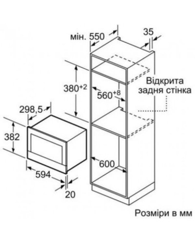 Микроволновка Bosch BFR634GS1