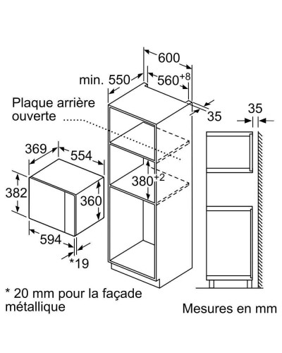 Мікрохвильовка Bosch BFL550MB0