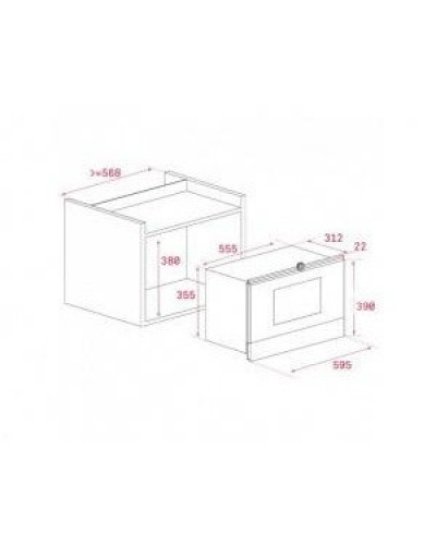 Мікрохвильовка з грилем Teka ML 8220 BIS SM (112030004)