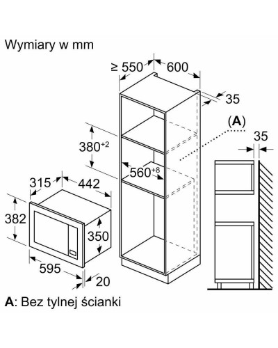 Микроволновка с грилем Bosch BEL620MB3