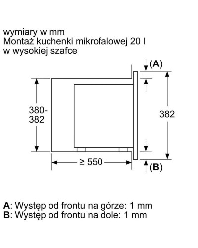 Мікрохвильовка Bosch BFL623MB3