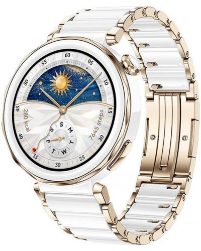 Смарт-годинник HUAWEI Watch GT 5 Pro 42 mm Ceramic White