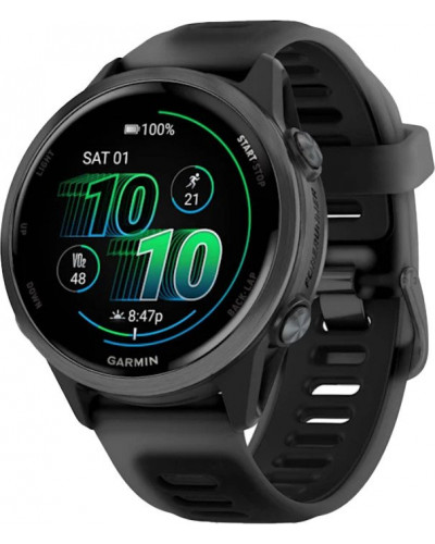 Смарт-годинник Garmin Forerunner 570 42mm Slate Gray Aluminum w. Translucent Black/Black Band (010-02970-00)