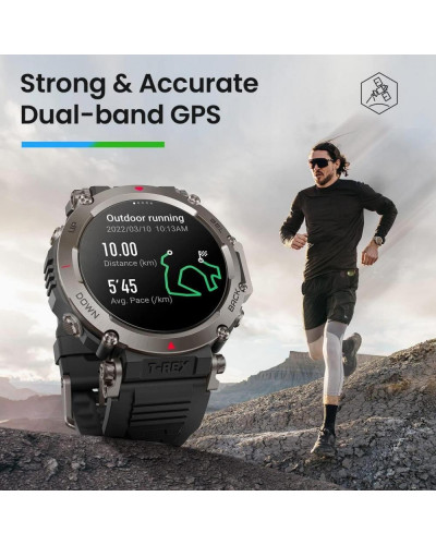 Смарт-годинник Amazfit T-Rex Ultra Abyss Black