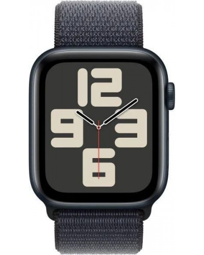 Смарт-годинник Apple Watch SE 2 GPS 44mm Midnight Aluminium Case w. Ink Sport Loop (MXEP3/MXG33/MXGN3)