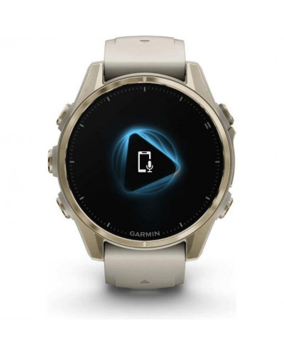 Смарт-годинник Garmin Fenix 8 43mm AMOLED Sapphire Soft Gold w. Fog Gray/Dark Sandstone S. Band (010-02903-10/11/18)