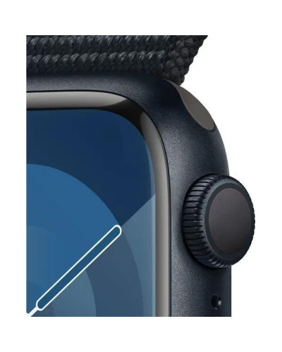 Смарт-годинник Apple Watch Series 9 GPS + Cellular 41mm Midnight Alu. Case w. Midnight Sport Loop (MRHU3)