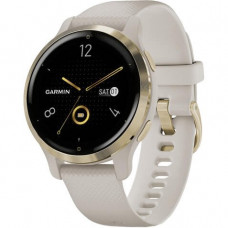 Смарт-годинник Garmin Venu 2S Light Gold Stainless Steel Bezel with Light Sand Case and Silicone Band (010-02429-01/11)