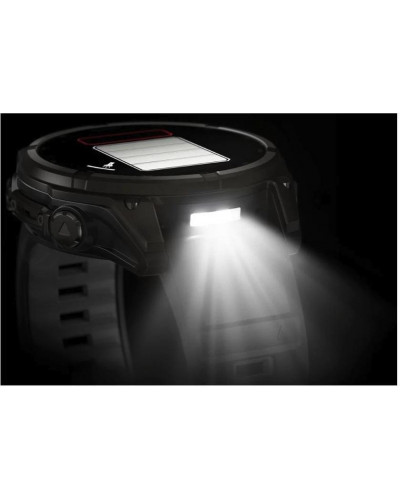 Смарт-годинник Garmin Fenix 8 47mm Solar Sapphire Carbon Gray DLC Titanium w. Black/Pebble Gray S. Band (010-02906-10/11/7