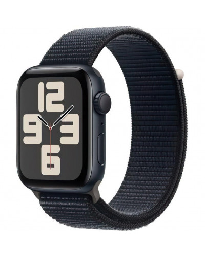 Смарт-годинник Apple Watch SE 2 GPS 44mm Midnight Aluminium Case with Midnight Sport Loop (MREA3)