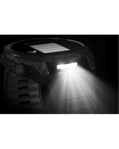 Смарт-годинник Garmin Fenix 8 51mm AMOLED Sapphire Carbon Gray DLC Titanium w. Black/Pebble Gray S. Band (010-02905-20/21/