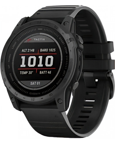 Смарт-годинник Garmin Tactix 7 Standard Edition Premium Tactical GPS Watch with Silicone Band (010-02704-00/01)