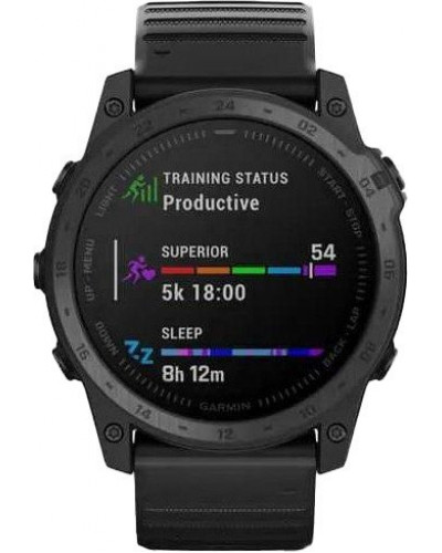 Смарт-годинник Garmin Tactix 7 Standard Edition Premium Tactical GPS Watch with Silicone Band (010-02704-00/01)