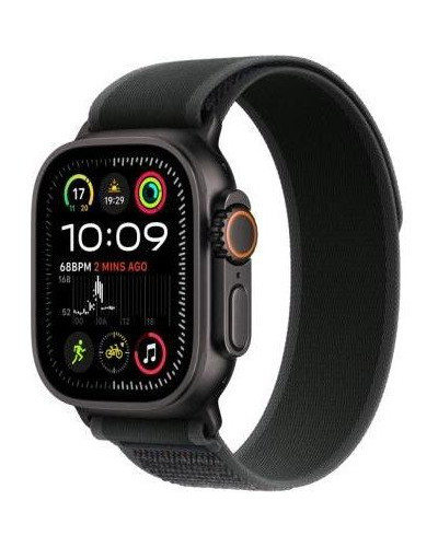 Смарт-годинник Apple Watch Ultra 2 GPS + Cellular 49mm Black Titan. Case w. Black Trail Loop - M/L (MX4V3)