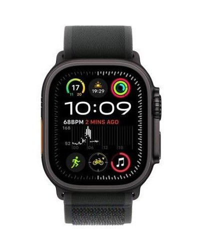 Смарт-годинник Apple Watch Ultra 2 GPS + Cellular 49mm Black Titan. Case w. Black Trail Loop - M/L (MX4V3)