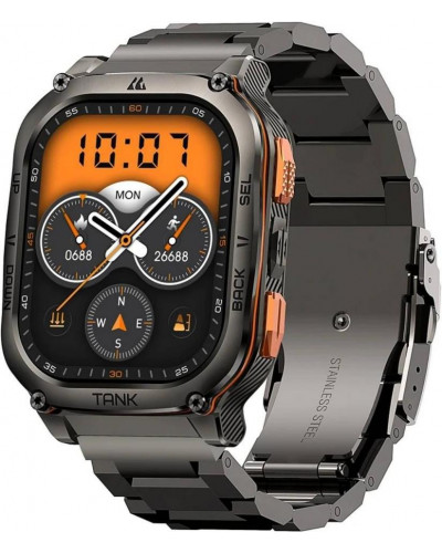 Смарт-годинник KOSPET Tank M3 Ultra Metal Black
