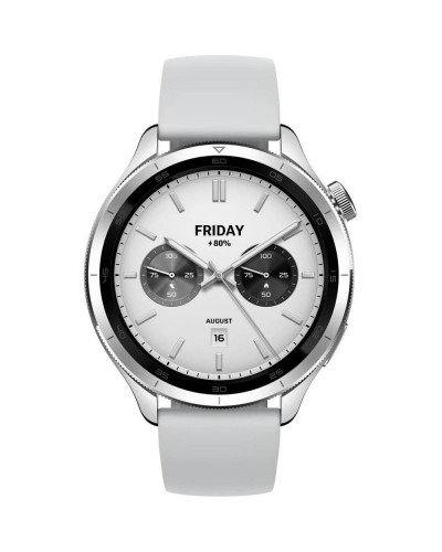Смарт-годинник Xiaomi Watch S4 Silver (BHR9197GL)