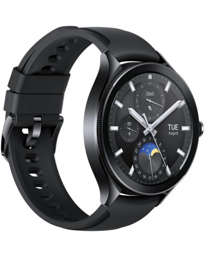 Смарт-годинник Xiaomi Watch 2 Pro Bluetooth Black Case with Black Fluororubber Strap (BHR7211GL)