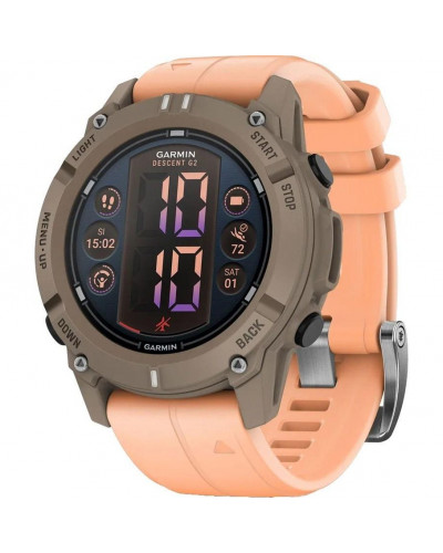 Смарт-годинник Garmin Descent G2 Paloma with Shell Pink Band (010-02986-01)