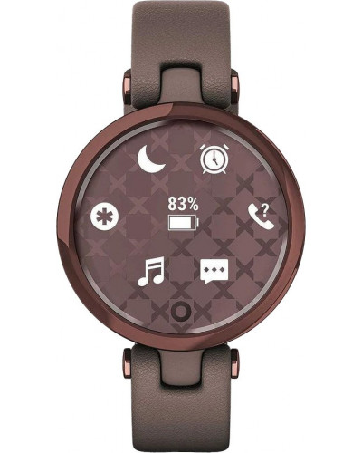 Смарт-годинник Garmin Lily Classic Edition - Dark Bronze Bezel w. Paloma Case and Italian L. Band (010-02384-B0/A0)
