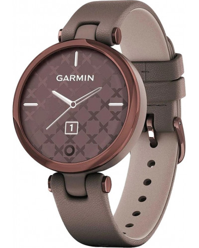 Смарт-годинник Garmin Lily Classic Edition - Dark Bronze Bezel w. Paloma Case and Italian L. Band (010-02384-B0/A0)
