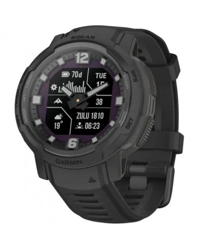 Смарт-годинник Garmin Instinct Crossover Solar - Tactical Edition Black (010-02730-10/00)