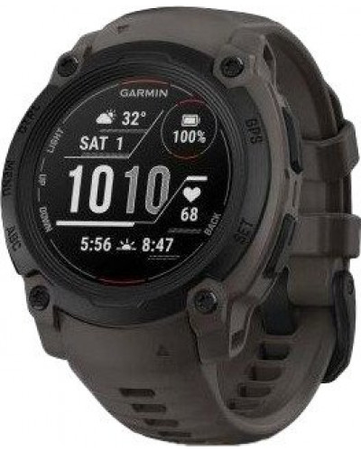 Смарт-годинник Garmin Instinct E 40mm Black with Charcoal Band (010-02932-00/13)