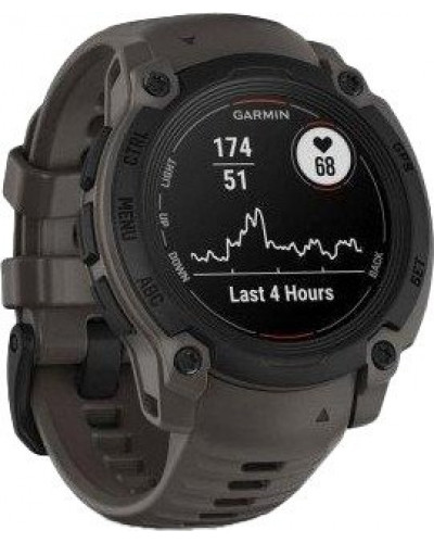 Смарт-годинник Garmin Instinct E 40mm Black with Charcoal Band (010-02932-00/13)