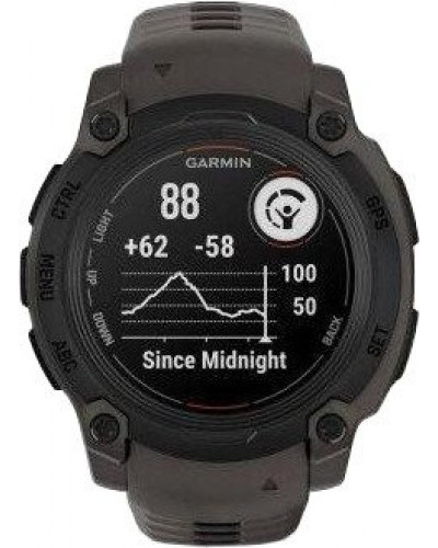 Смарт-годинник Garmin Instinct E 40mm Black with Charcoal Band (010-02932-00/13)