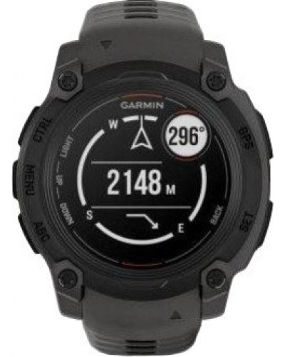 Смарт-годинник Garmin Instinct E 40mm Black with Charcoal Band (010-02932-00/13)