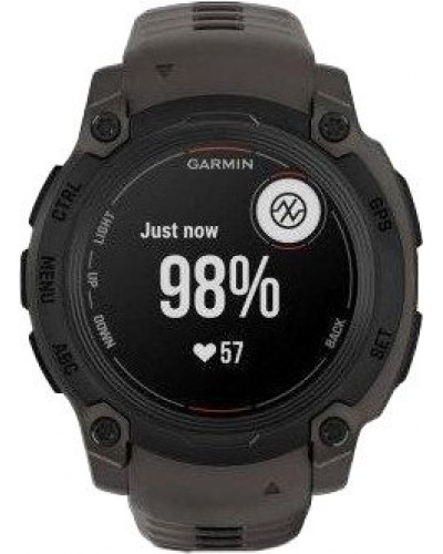 Смарт-годинник Garmin Instinct E 40mm Black with Charcoal Band (010-02932-00/13)