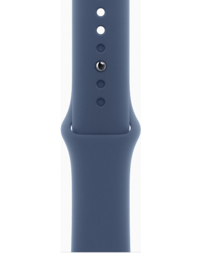 Смарт-годинник Apple Watch Series 10 GPS + Cellular 42mm Silver Alu. Case w. Denim Sport Band - M/L (MWX43)