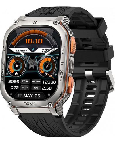 Смарт-годинник KOSPET Tank M3 Ultra Silver