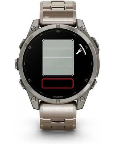 Смарт-годинник Garmin Fenix 8 47mm AMOLED Sapphire Titanium with Vented Titanium Bracelet (010-02904-40)