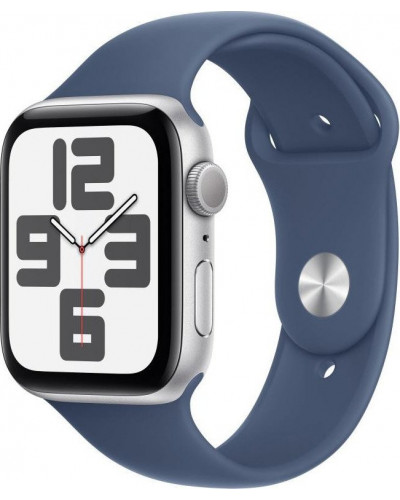 Смарт-годинник Apple Watch SE 2 GPS 40mm Silver Aluminium Case w. Denim Sport Band - M/L (MXED3)