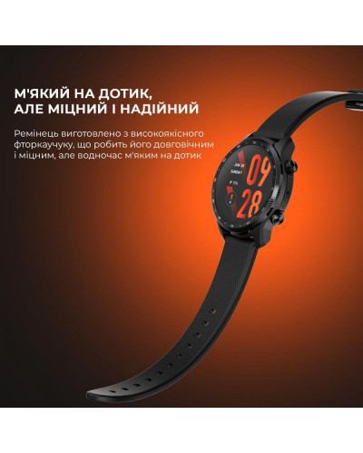 Смарт-годинник Mobvoi TicWatch Pro 3 GPS Shadow Black (WH12018)
