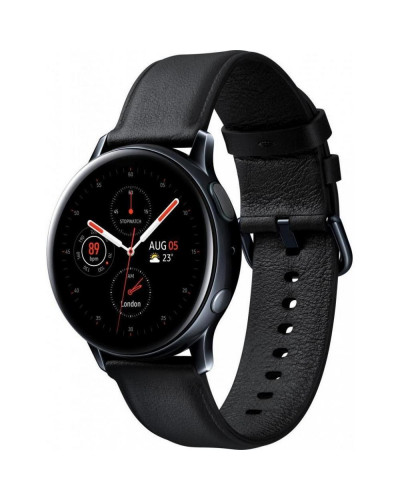 Смарт-годинник Samsung Galaxy Watch Active 2 44mm Black Stainless steel (SM-R820NSKA)