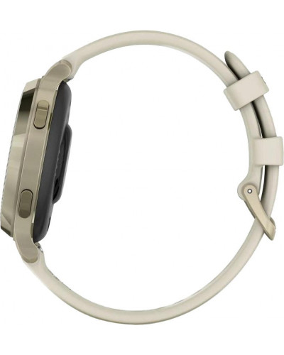 Смарт-годинник Garmin Lily 2 Active Lunar Gold with Bone Silicone Band (010-02891-00/50)