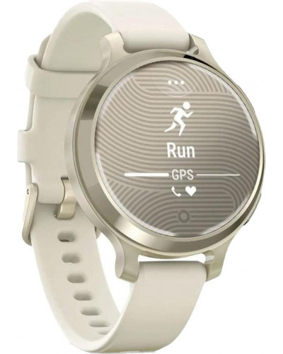 Смарт-годинник Garmin Lily 2 Active Lunar Gold with Bone Silicone Band (010-02891-00/50)