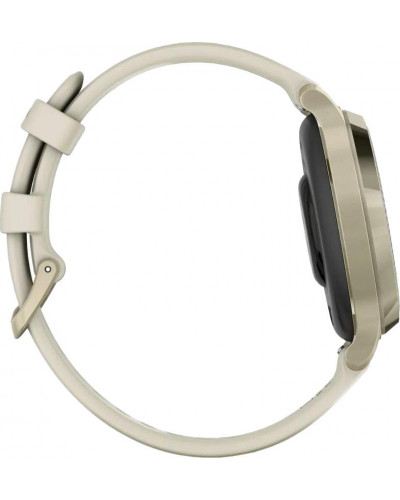 Смарт-годинник Garmin Lily 2 Active Lunar Gold with Bone Silicone Band (010-02891-00/50)