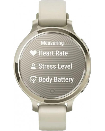 Смарт-годинник Garmin Lily 2 Active Lunar Gold with Bone Silicone Band (010-02891-00/50)