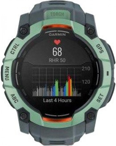 Смарт-годинник Garmin Instinct 3 50mm AMOLED Neo Tropic with Twilight Band (010-03020-01)