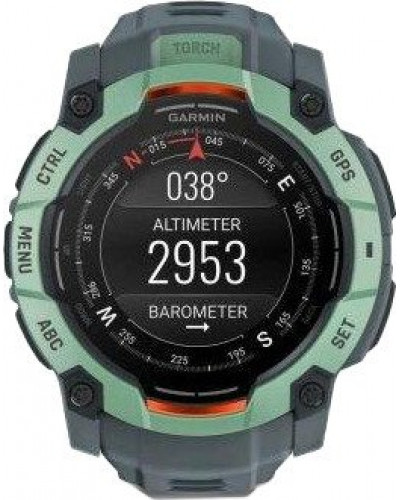 Смарт-годинник Garmin Instinct 3 50mm AMOLED Neo Tropic with Twilight Band (010-03020-01)