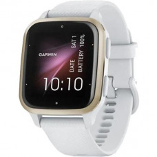 Смарт-годинник Garmin Venu Sq 2 Cream Gold Aluminum Bezel with White Case and Silicone Band (010-02701-01/11/81)