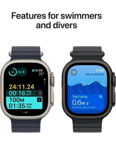 Смарт-годинник Apple Watch Ultra 2 GPS + Cellular 49mm Natural Titan. Case w. Tan Alpine Loop - Large (MX4H3)