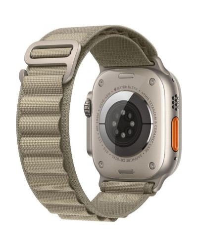 Смарт-часы Apple Watch Ultra 2 GPS + Cellular 49mm Titanium Case with Olive Alpine Loop - Small (MREX3)